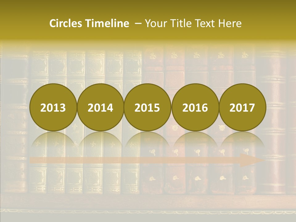 Classic Bibliophile Data PowerPoint Template