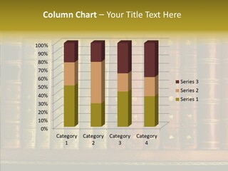 Classic Bibliophile Data PowerPoint Template