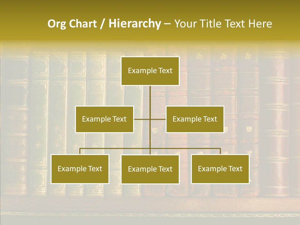 Classic Bibliophile Data PowerPoint Template