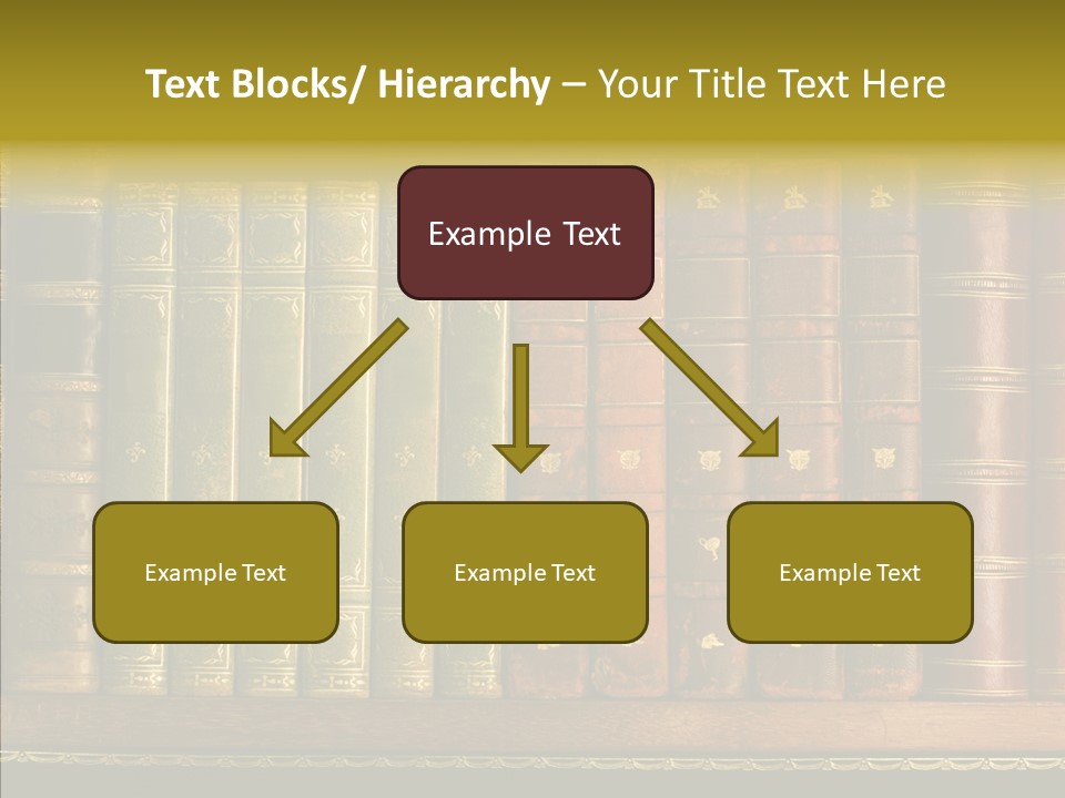 Classic Bibliophile Data PowerPoint Template