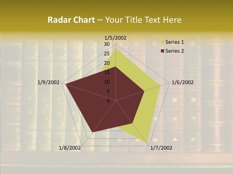 Classic Bibliophile Data PowerPoint Template