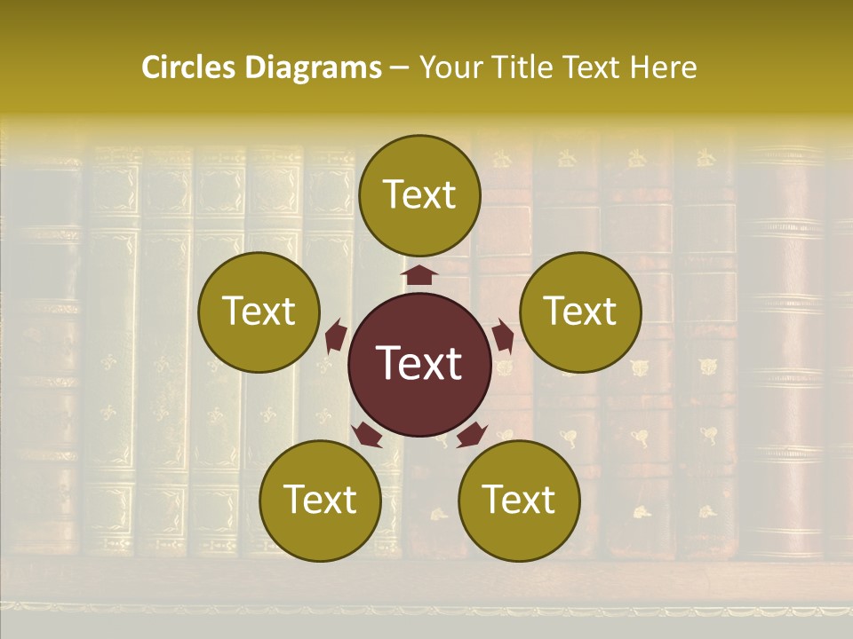 Classic Bibliophile Data PowerPoint Template