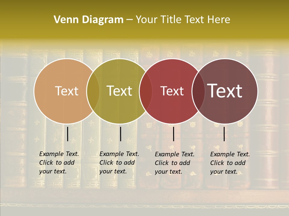 Classic Bibliophile Data PowerPoint Template