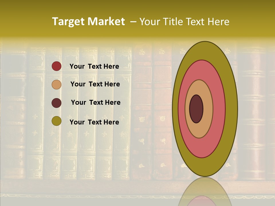 Classic Bibliophile Data PowerPoint Template