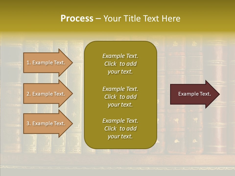 Classic Bibliophile Data PowerPoint Template