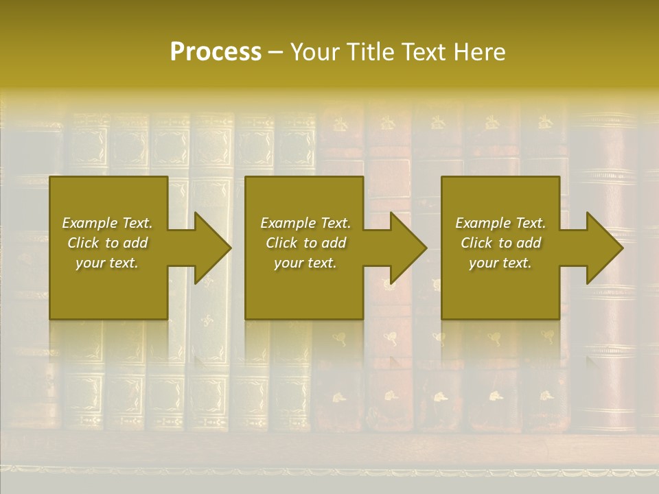 Classic Bibliophile Data PowerPoint Template