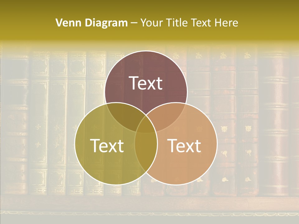 Classic Bibliophile Data PowerPoint Template