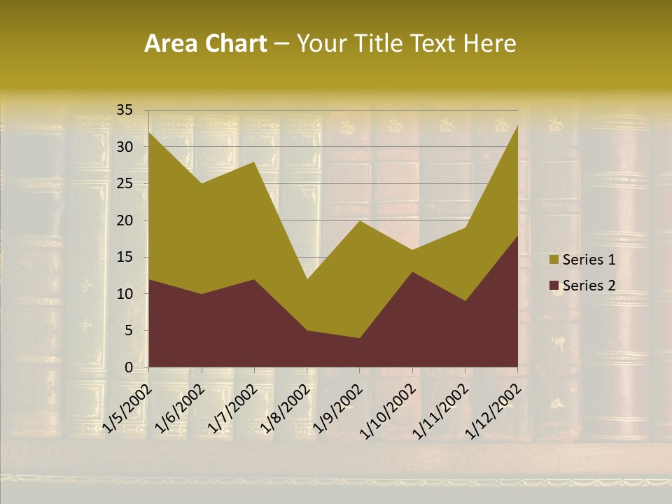 Classic Bibliophile Data PowerPoint Template