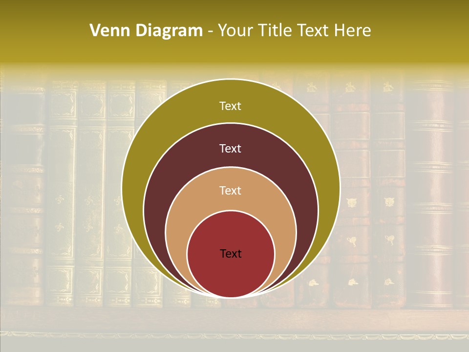 Classic Bibliophile Data PowerPoint Template