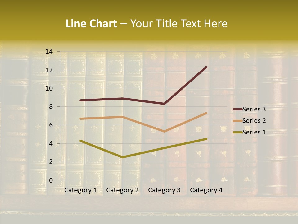 Classic Bibliophile Data PowerPoint Template
