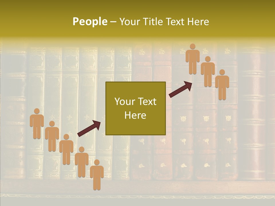 Classic Bibliophile Data PowerPoint Template