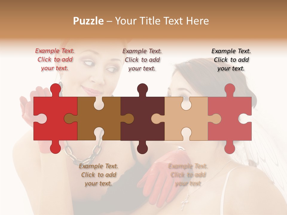 Evil Costumes Attractive PowerPoint Template