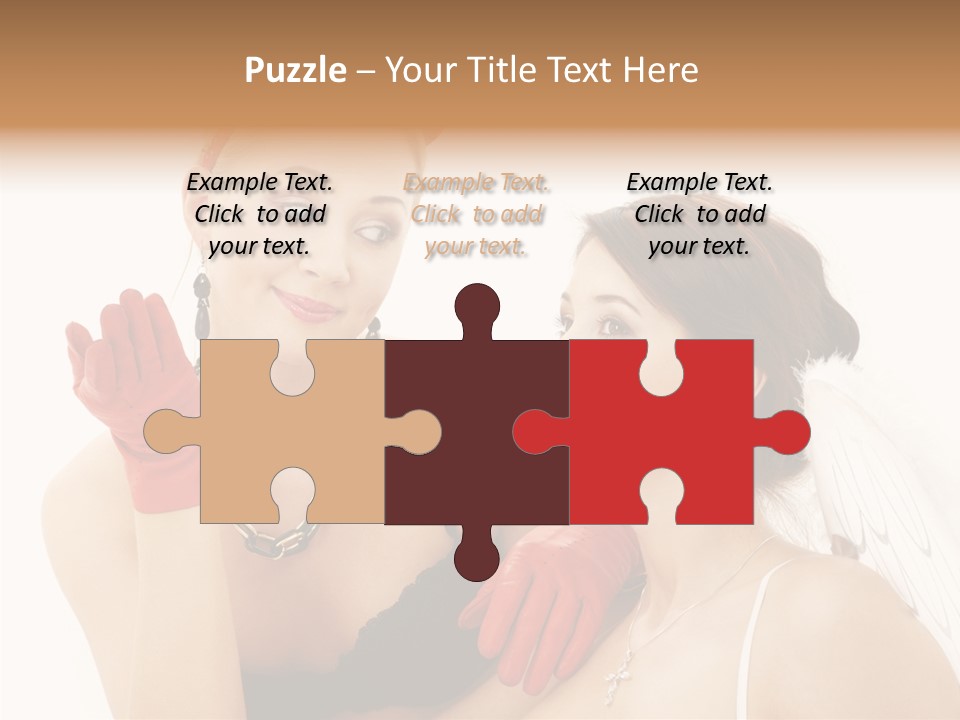 Evil Costumes Attractive PowerPoint Template