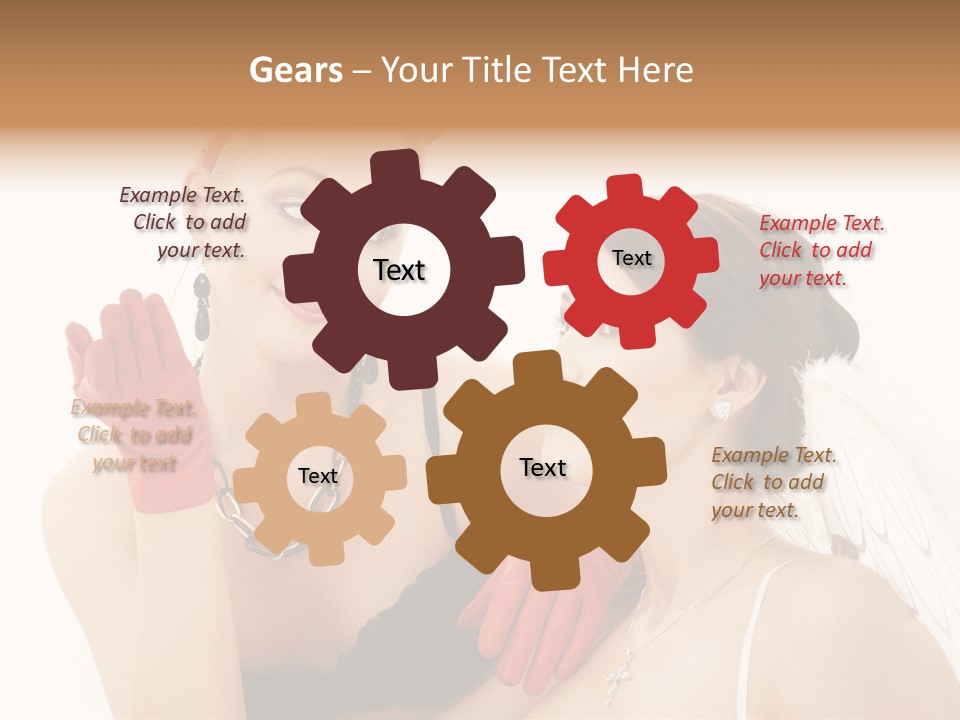 Evil Costumes Attractive PowerPoint Template