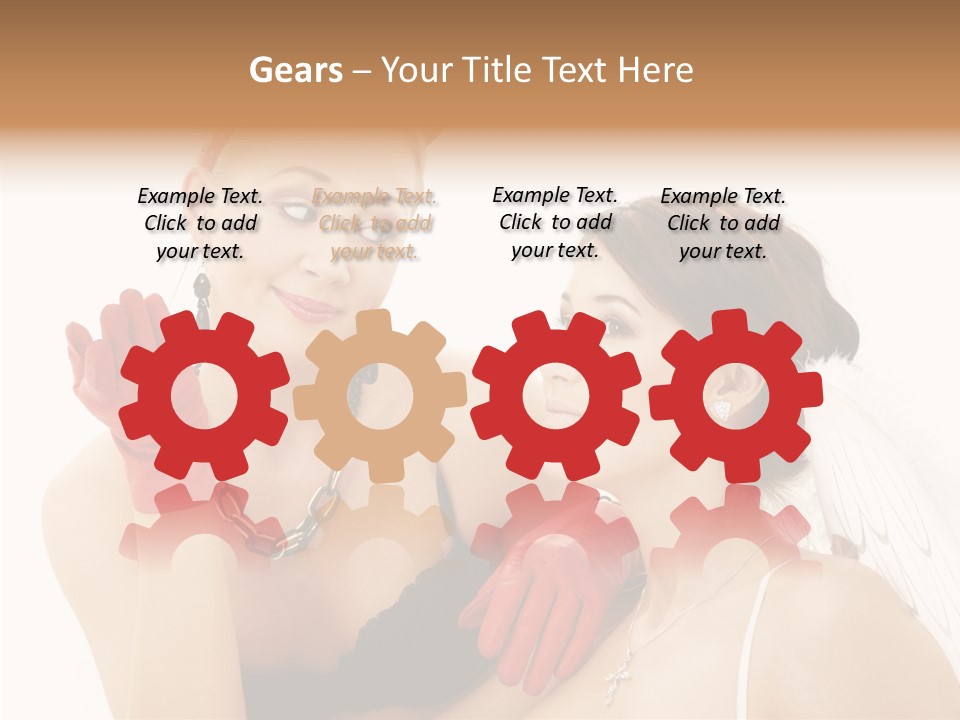 Evil Costumes Attractive PowerPoint Template