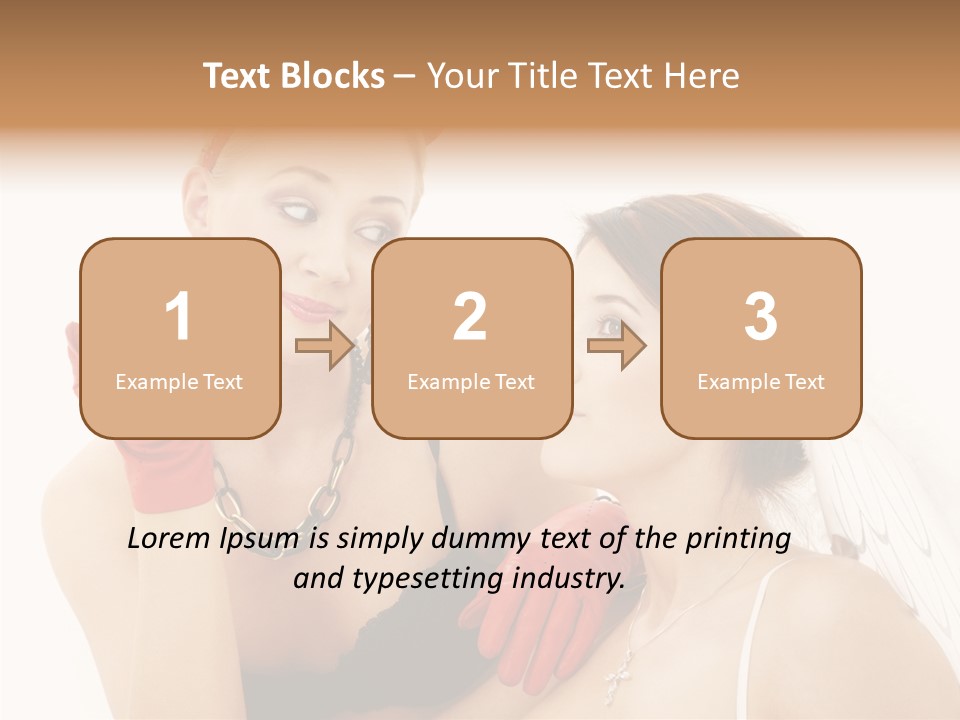 Evil Costumes Attractive PowerPoint Template