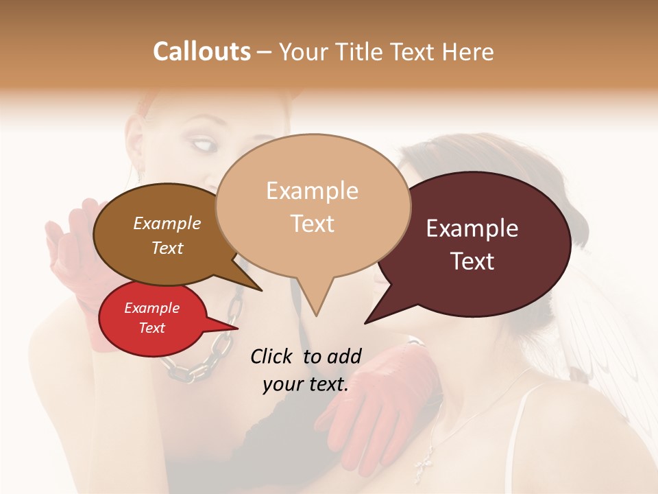 Evil Costumes Attractive PowerPoint Template