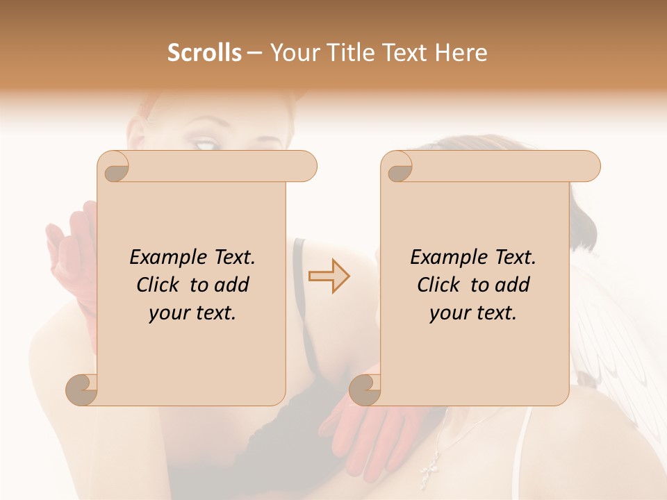 Evil Costumes Attractive PowerPoint Template