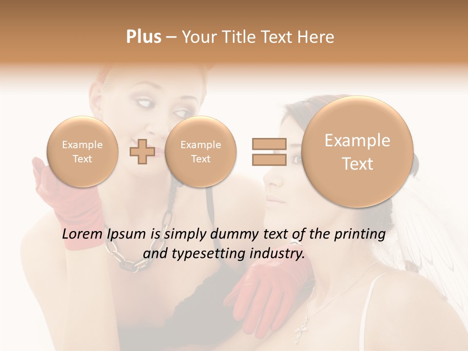 Evil Costumes Attractive PowerPoint Template