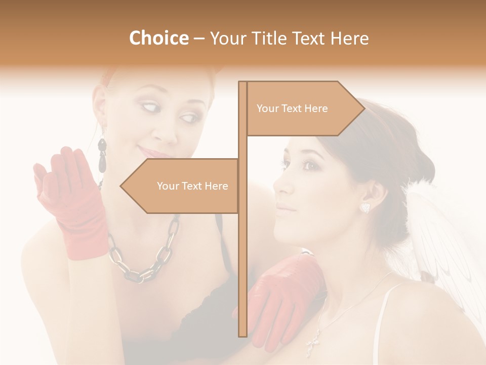 Evil Costumes Attractive PowerPoint Template