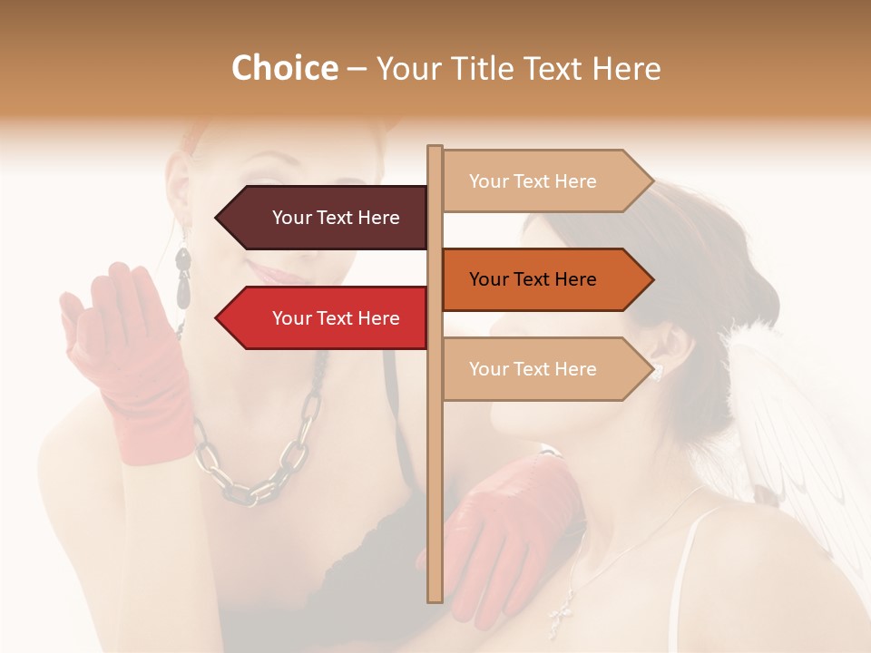 Evil Costumes Attractive PowerPoint Template