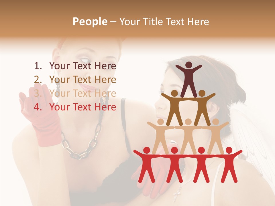 Evil Costumes Attractive PowerPoint Template