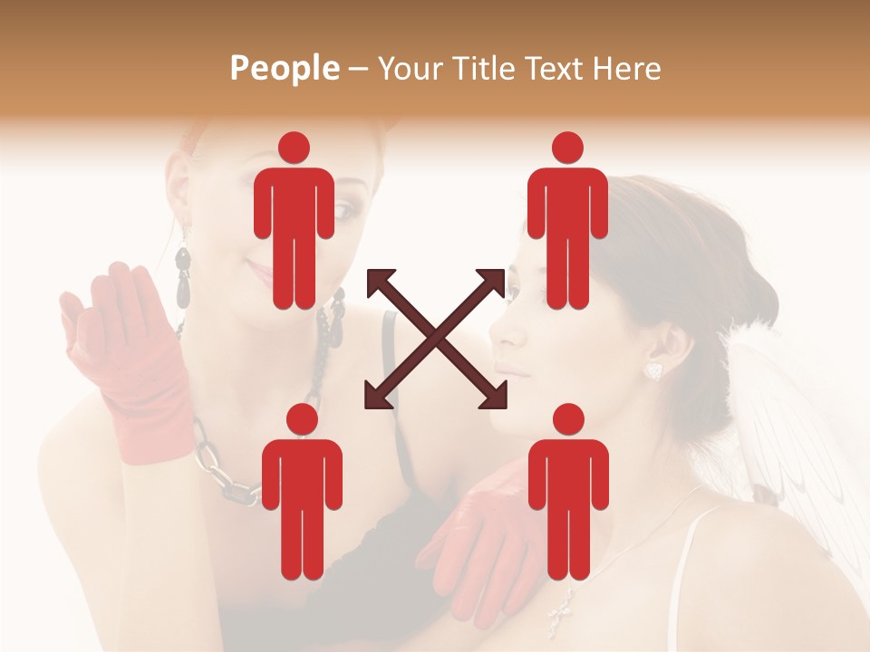 Evil Costumes Attractive PowerPoint Template