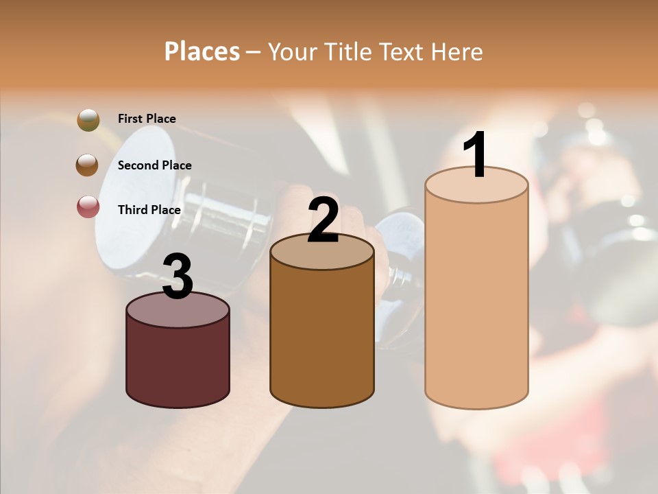 Handsome People Athletic PowerPoint Template