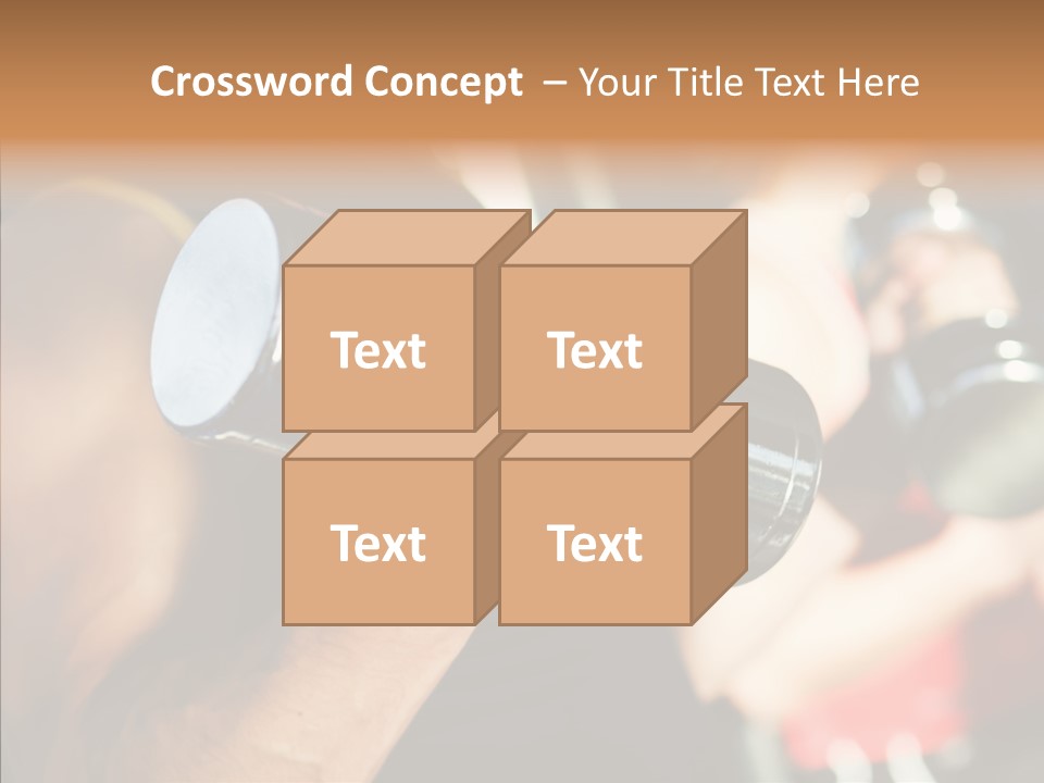 Handsome People Athletic PowerPoint Template