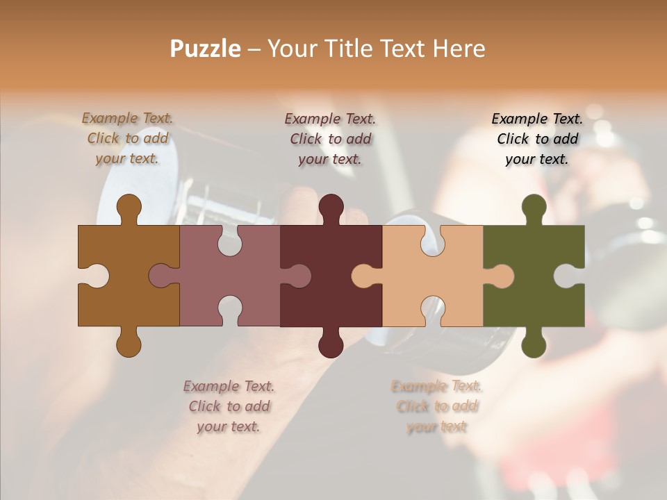 Handsome People Athletic PowerPoint Template