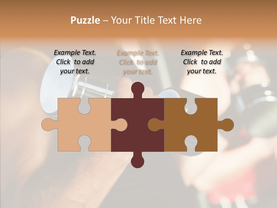 Handsome People Athletic PowerPoint Template