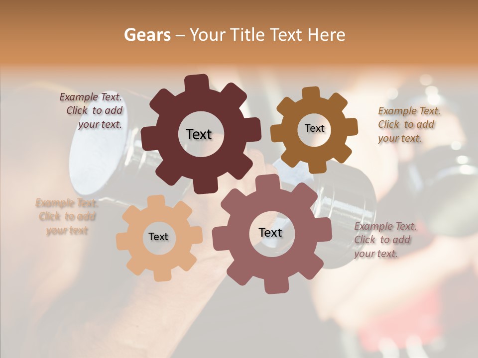 Handsome People Athletic PowerPoint Template