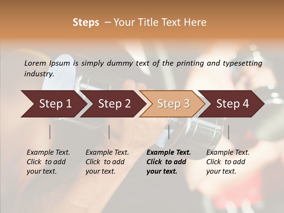 Handsome People Athletic PowerPoint Template