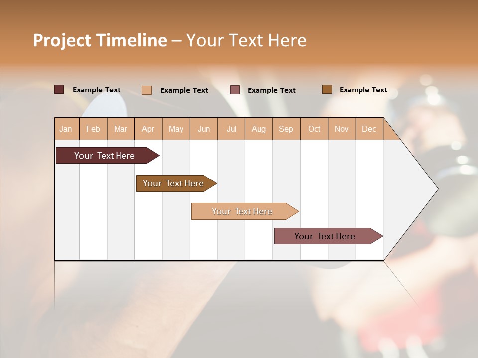 Handsome People Athletic PowerPoint Template