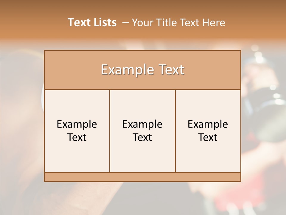 Handsome People Athletic PowerPoint Template