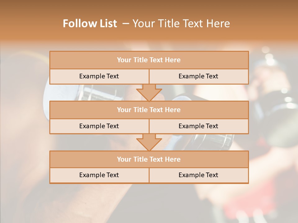 Handsome People Athletic PowerPoint Template