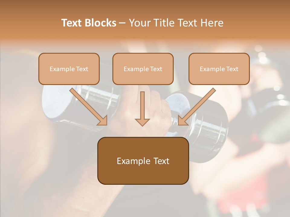Handsome People Athletic PowerPoint Template
