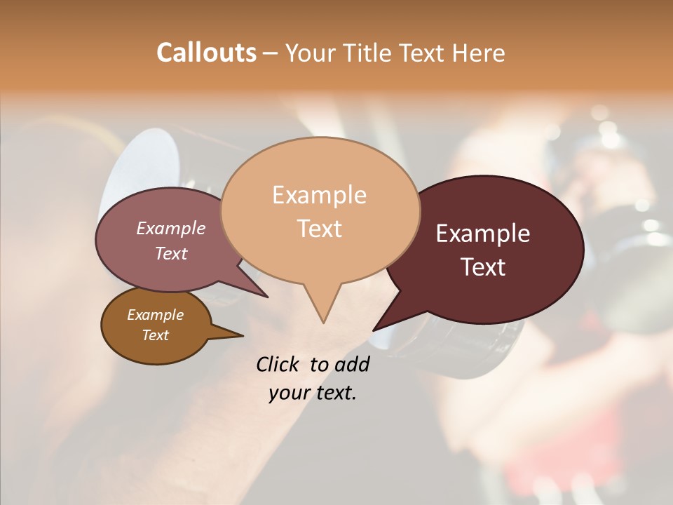 Handsome People Athletic PowerPoint Template