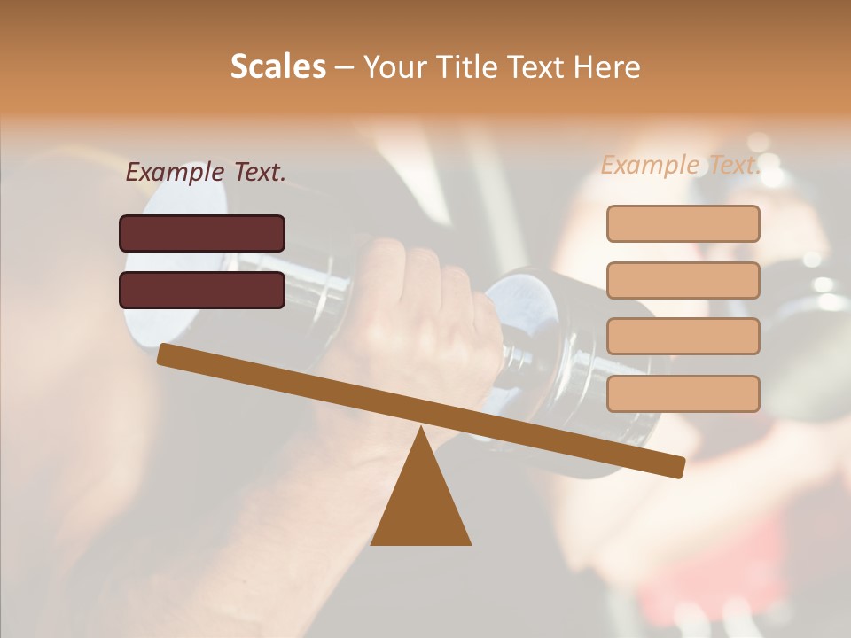 Handsome People Athletic PowerPoint Template