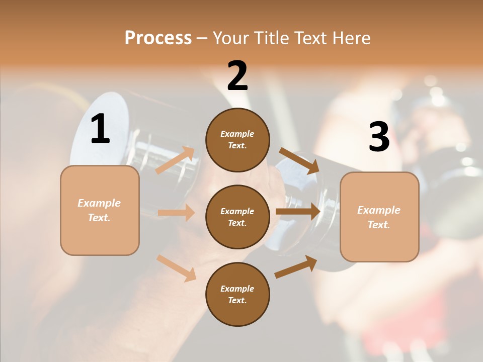 Handsome People Athletic PowerPoint Template