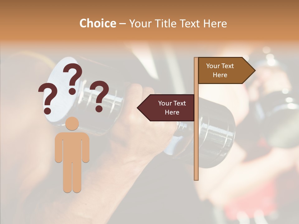 Handsome People Athletic PowerPoint Template