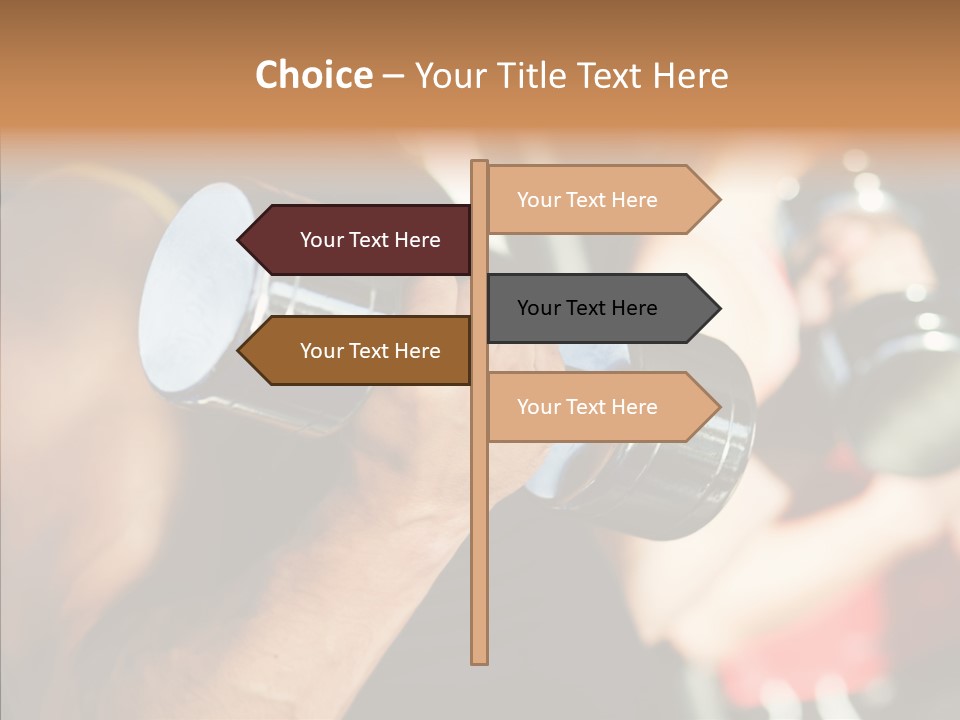 Handsome People Athletic PowerPoint Template