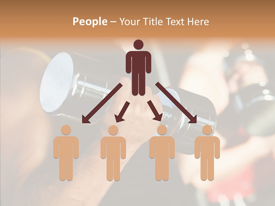 Handsome People Athletic PowerPoint Template