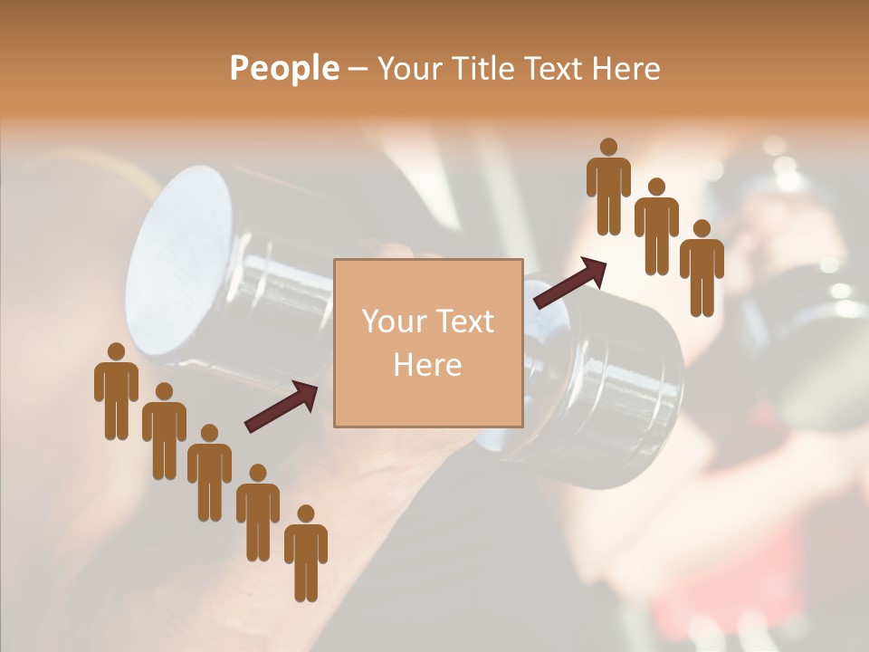 Handsome People Athletic PowerPoint Template