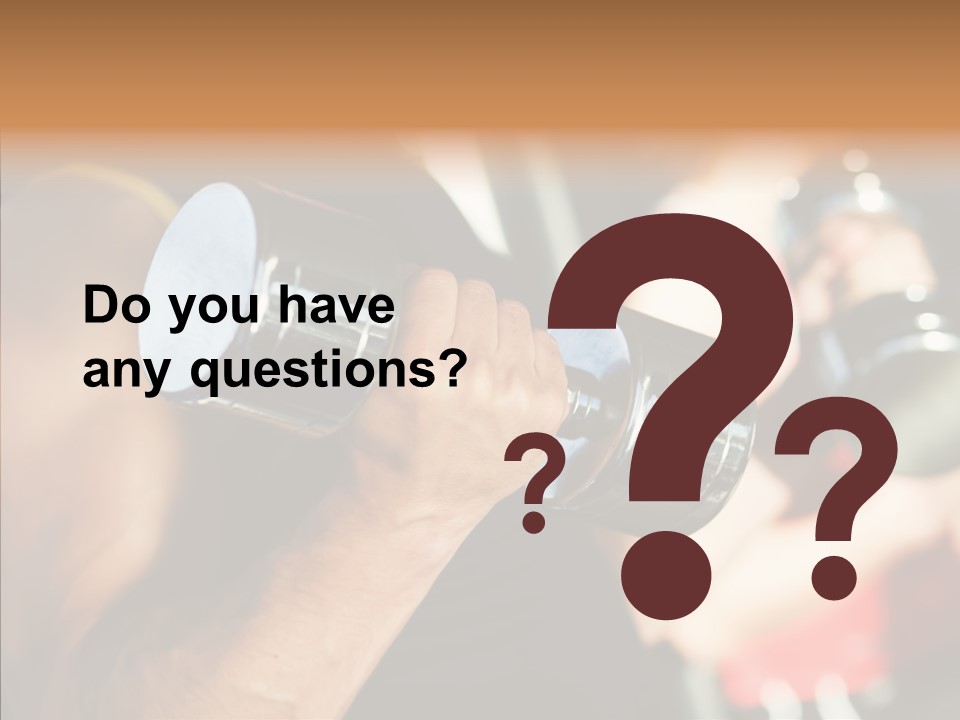 Handsome People Athletic PowerPoint Template