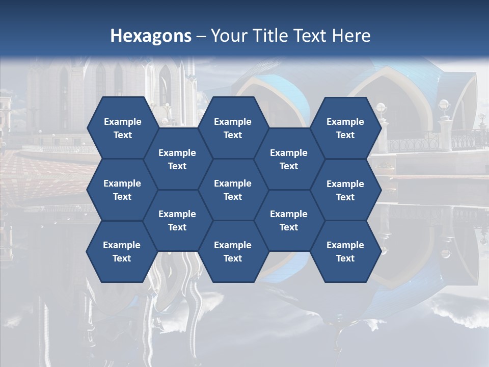 Reflection Gold Serene PowerPoint Template