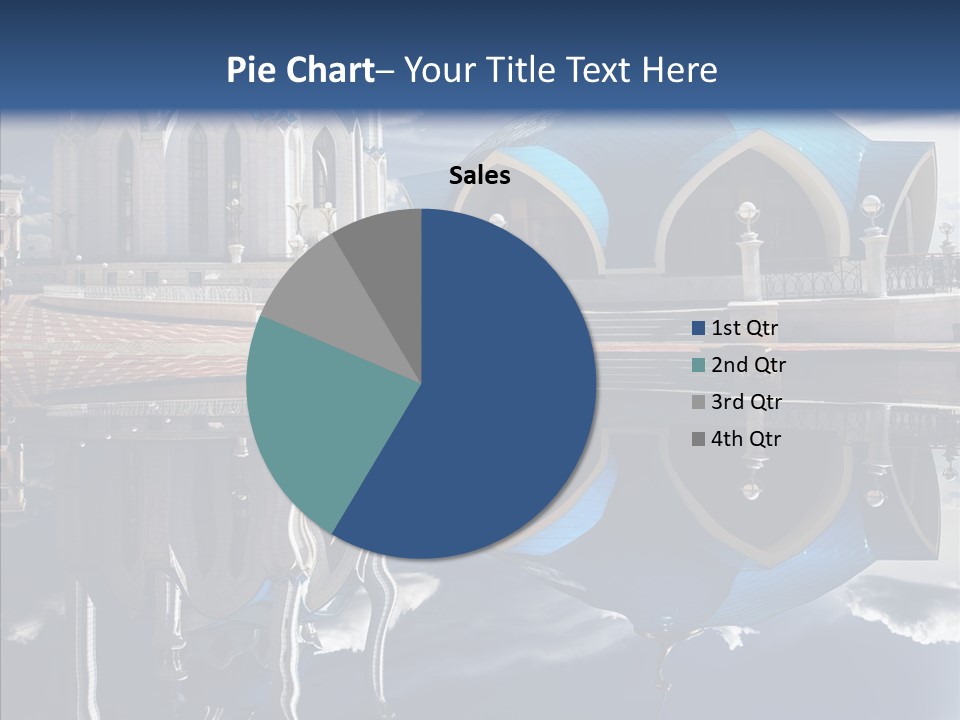 Reflection Gold Serene PowerPoint Template
