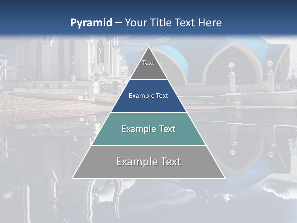 Reflection Gold Serene PowerPoint Template