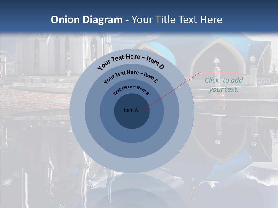 Reflection Gold Serene PowerPoint Template