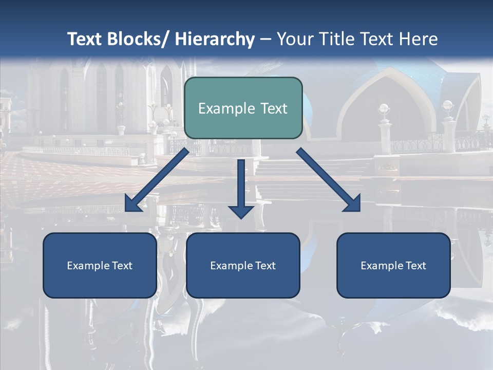 Reflection Gold Serene PowerPoint Template